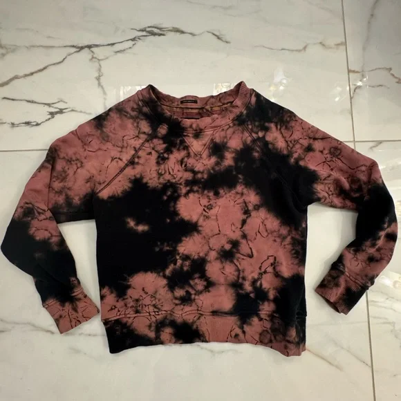 MOTHER Reverse Tie-Dye Sweatshirt - Picture 1 of 3